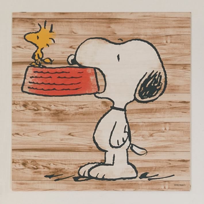 Peanuts "Feed Me" Canvas Art Peanuts and Charlie Brown Holiday Gift