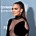Jennifer Lopez's Sheer Tom Ford Dress at "Halftime" Premiere