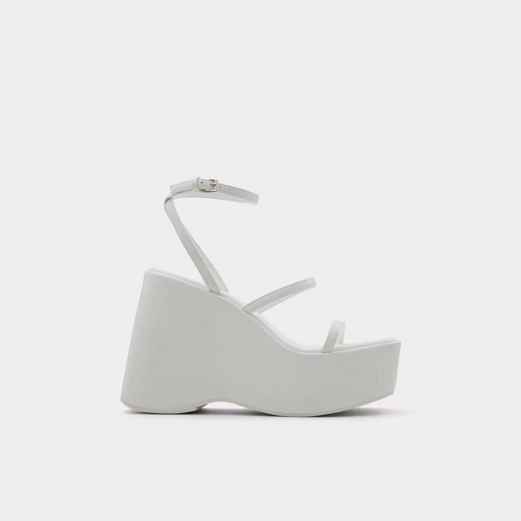 Aldo Kasie White Women's Wedges