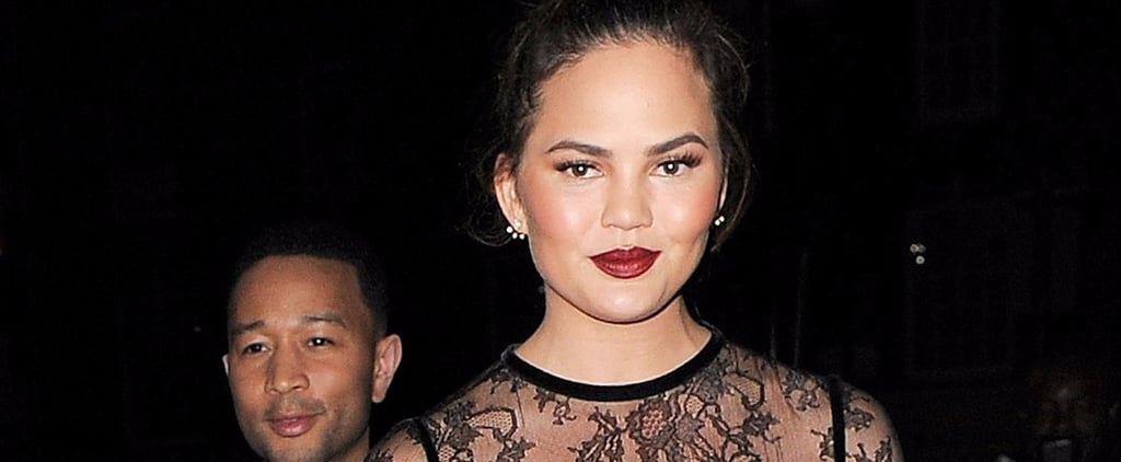 Chrissy Teigen and John Legend Out in London October 2016
