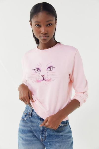 Future State Cat Face Sweatshirt
