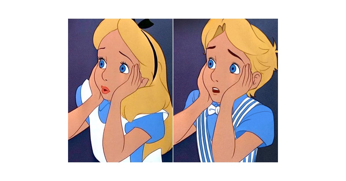 Alice Gender Bent Disney Characters Popsugar Love