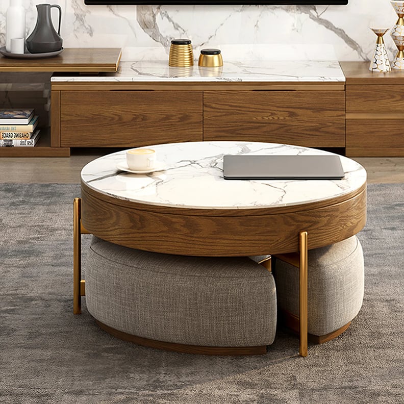 A Stunning Table: Lift Top Extendable Frame Coffee Table With Storage