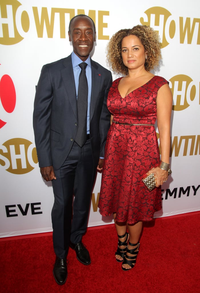 Don Cheadle and Bridgid Coultier