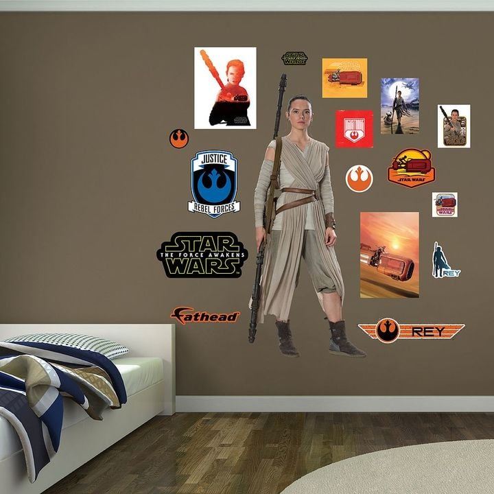 Star Wars Rey Wall Decal Gift Ideas For Teens and Tweens POPSUGAR