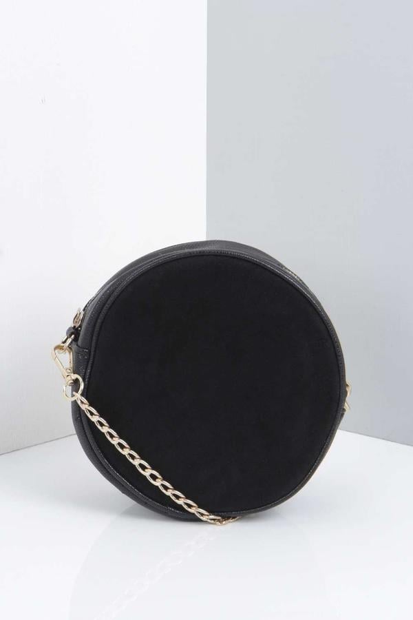 Boohoo Anya Suedette Round Box Cross Body Bag Anya Suedette Round Box Cross Body Bag ($20)