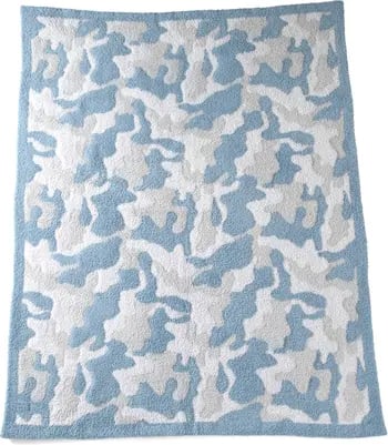 There's One For Everyone: Barefoot Dreams CosyChic Camo Baby Blanket