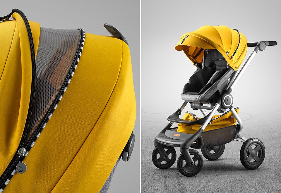 Stokke Scoot With Style Kit in Racing Yellow | 8 Strollers Every Is Going to Want This Spring | Family Photo 3
