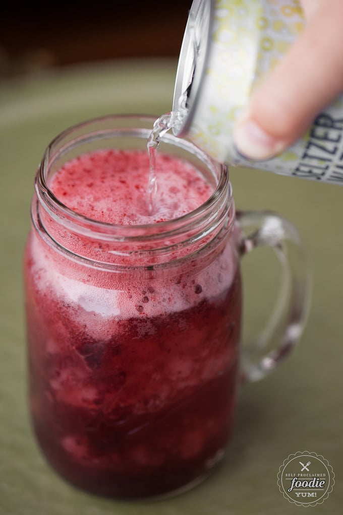 Blackberry Vanilla Mocktail