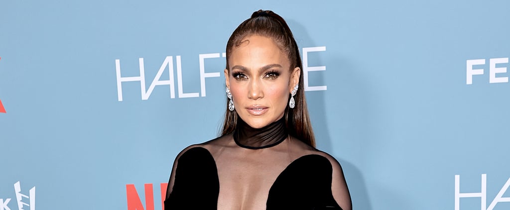 J Lo Takes Cutouts to the Extreme in a Black Thong Bodysuit
