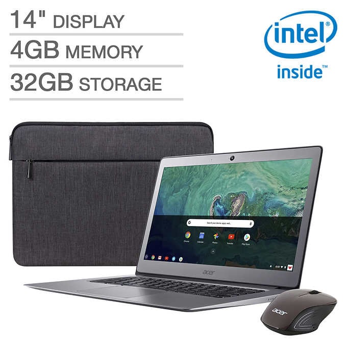 Acer 14" Chromebook Bundle