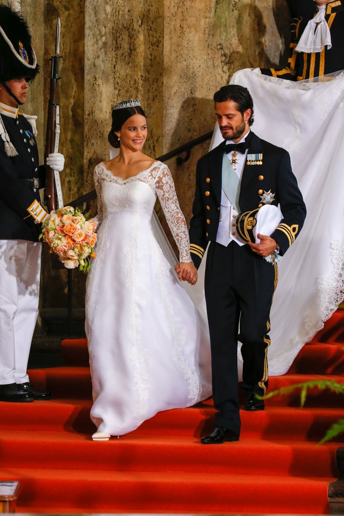 Princess Sofia of Sweden Wedding Dress POPSUGAR Fashion 