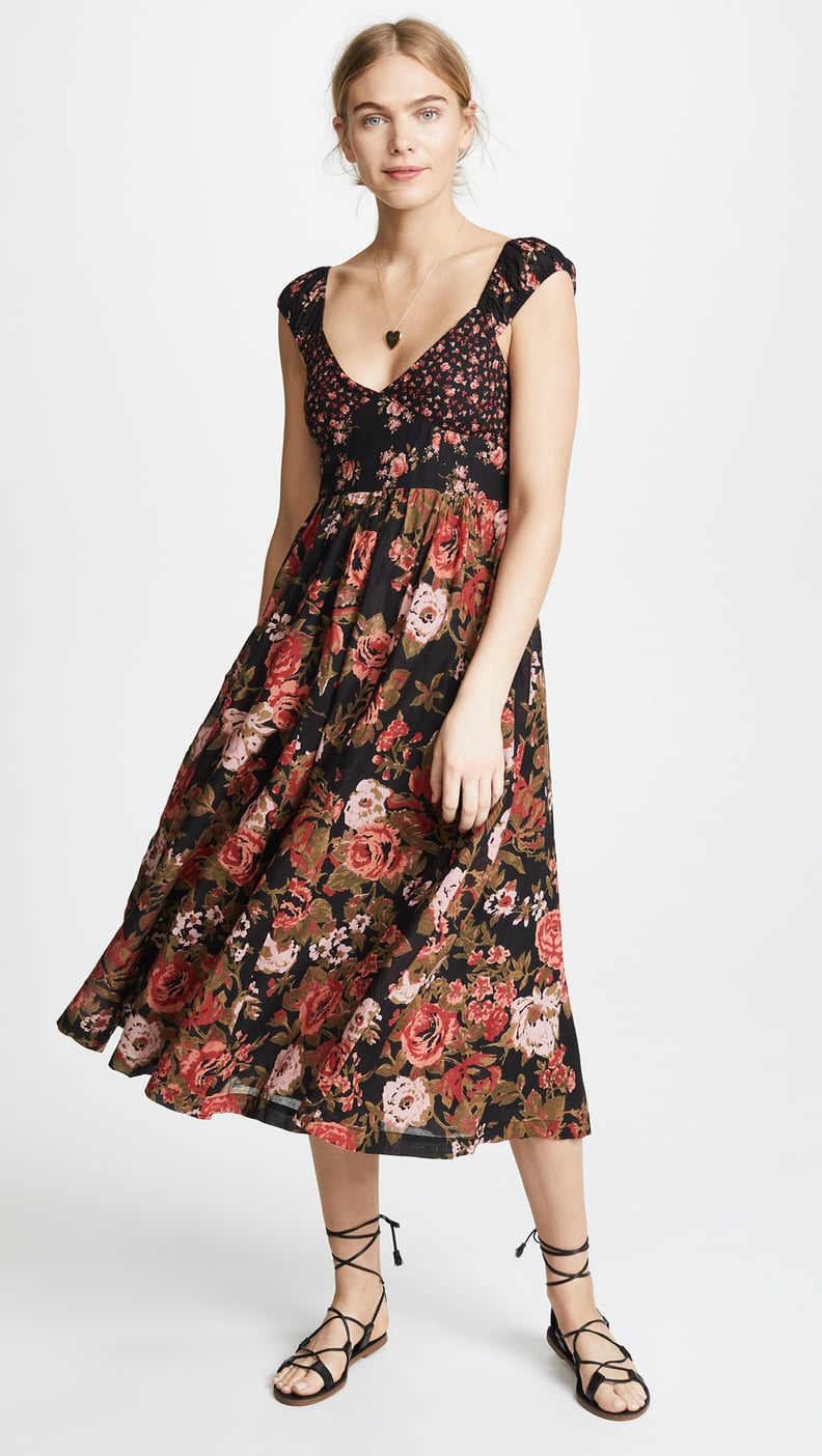 Free People Love You Midi Dress