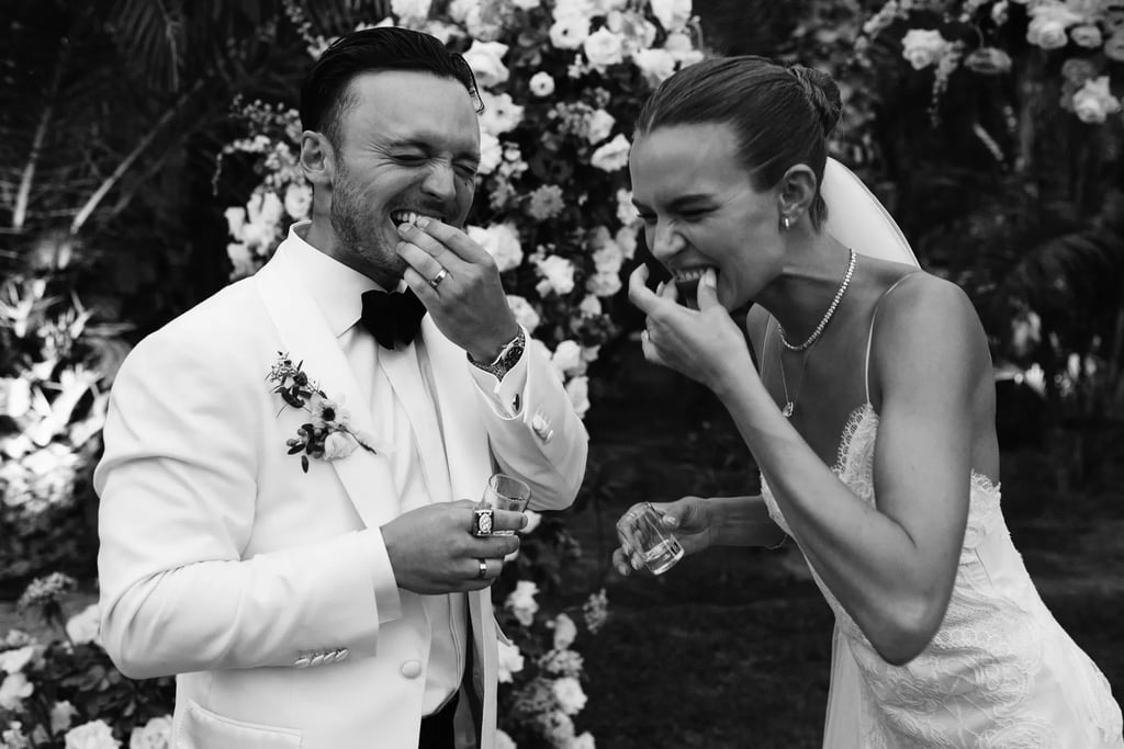 Josephine Skriver's Alberta Ferretti Wedding Dress | Photos