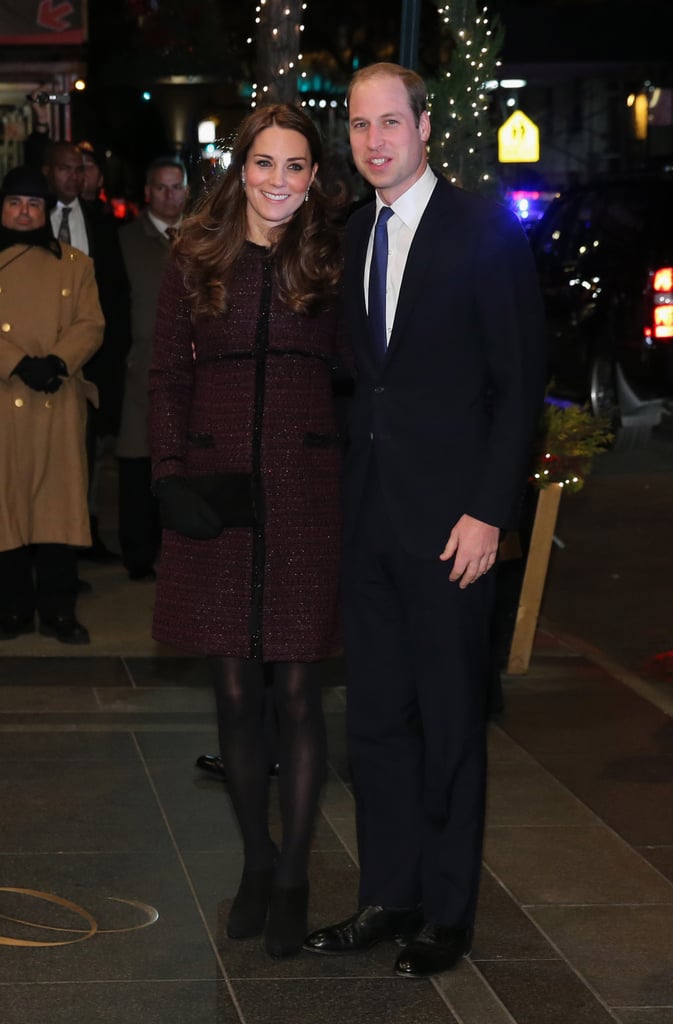 Kate and William Arrived in New York Sporting Red, White, and Blue!