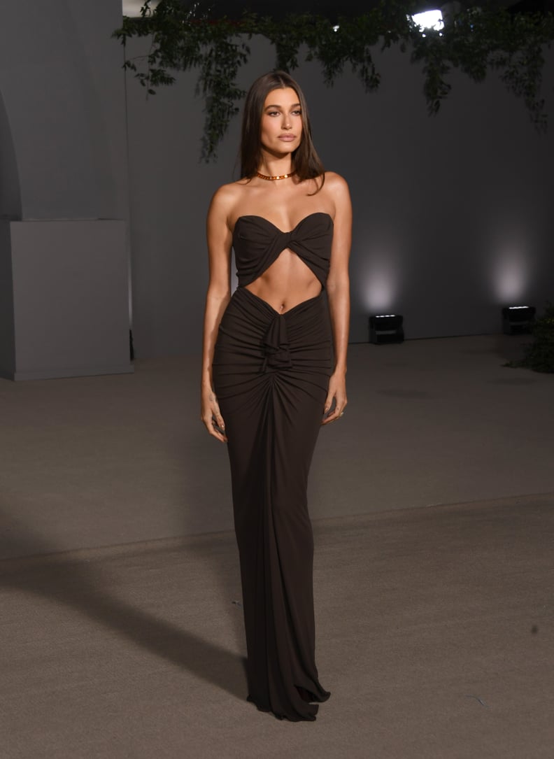 Hailey Bieber at the 2022 Academy Museum Gala