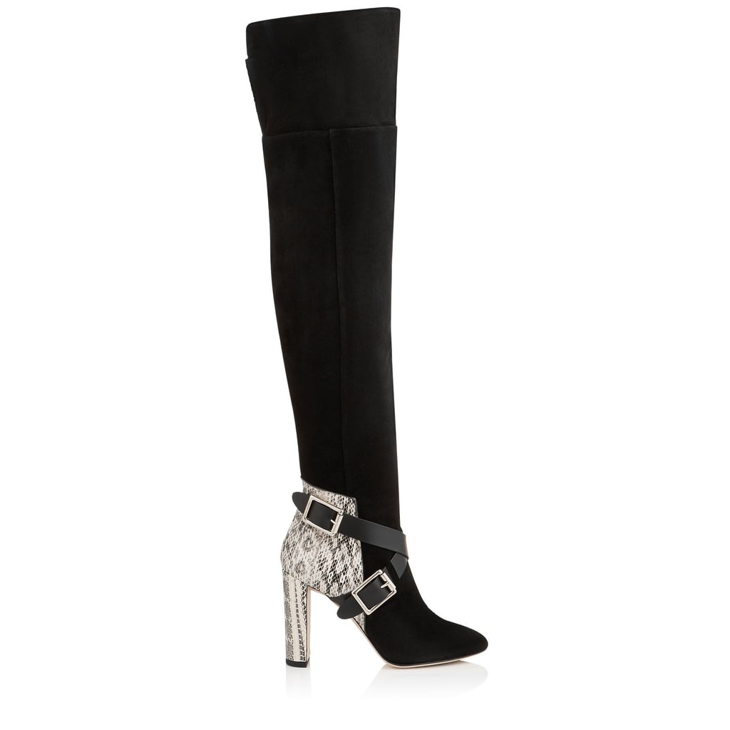 Jimmy Choo Leather Over-the-Knee Boots ($2,125) | Fall Shoe Trends 2015 ...