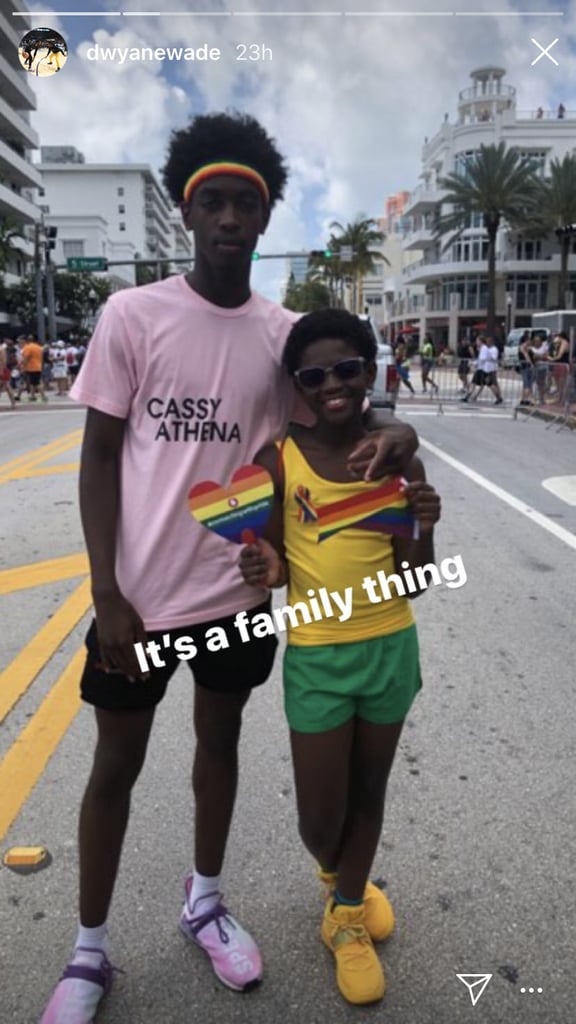 Gabrielle Union Supports Stepson at Pride