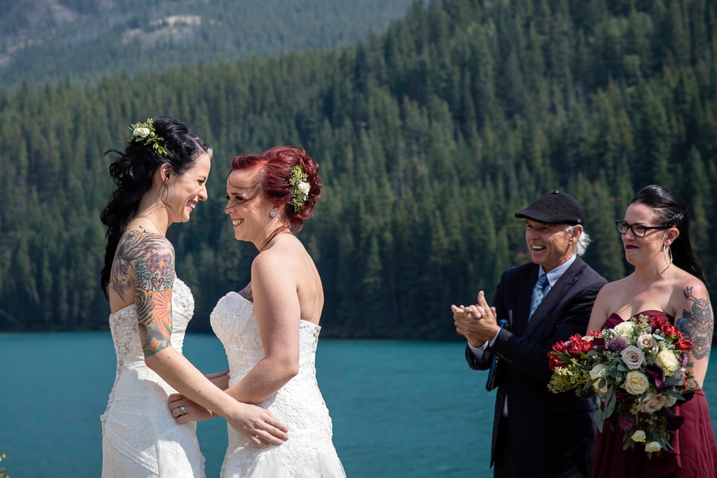 Lakeside Banff Wedding
