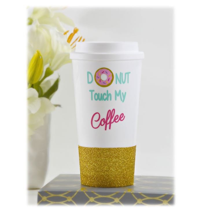 "Donut Touch My Coffee" Mug
