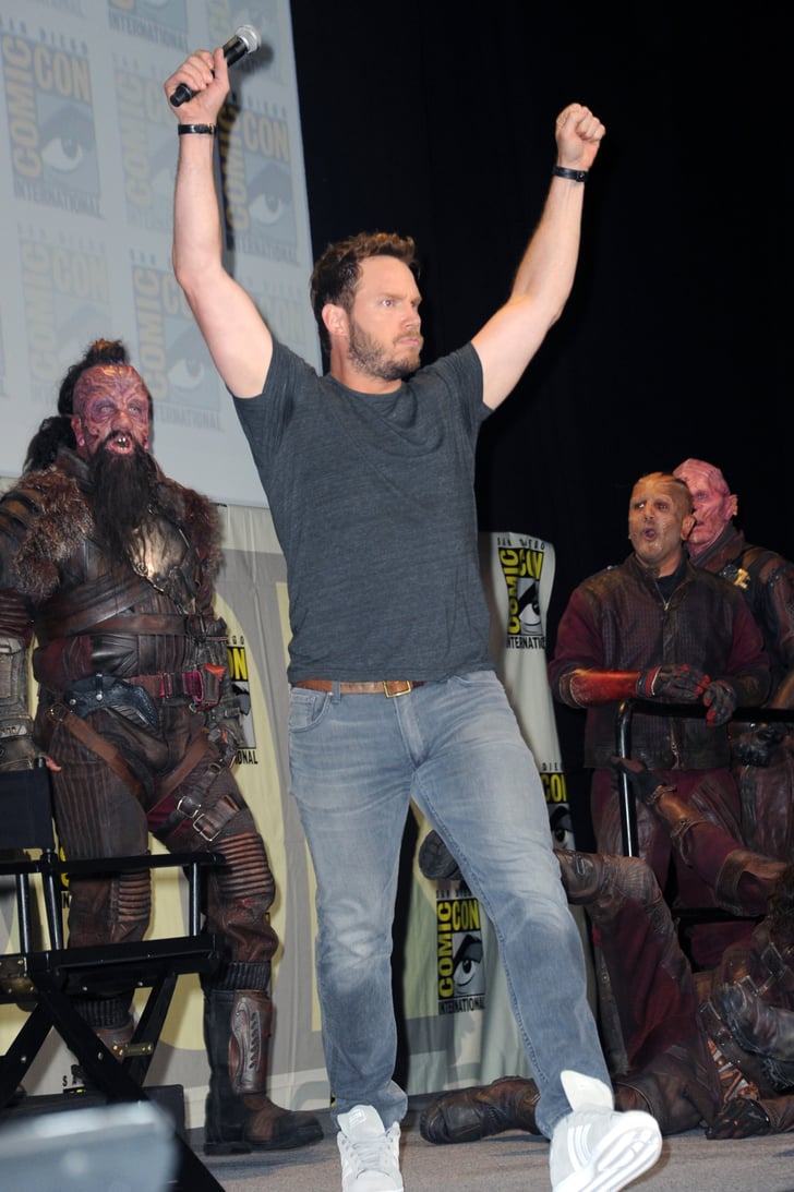 Cute Chris Pratt Pictures From ComicCon POPSUGAR Celebrity Photo 11