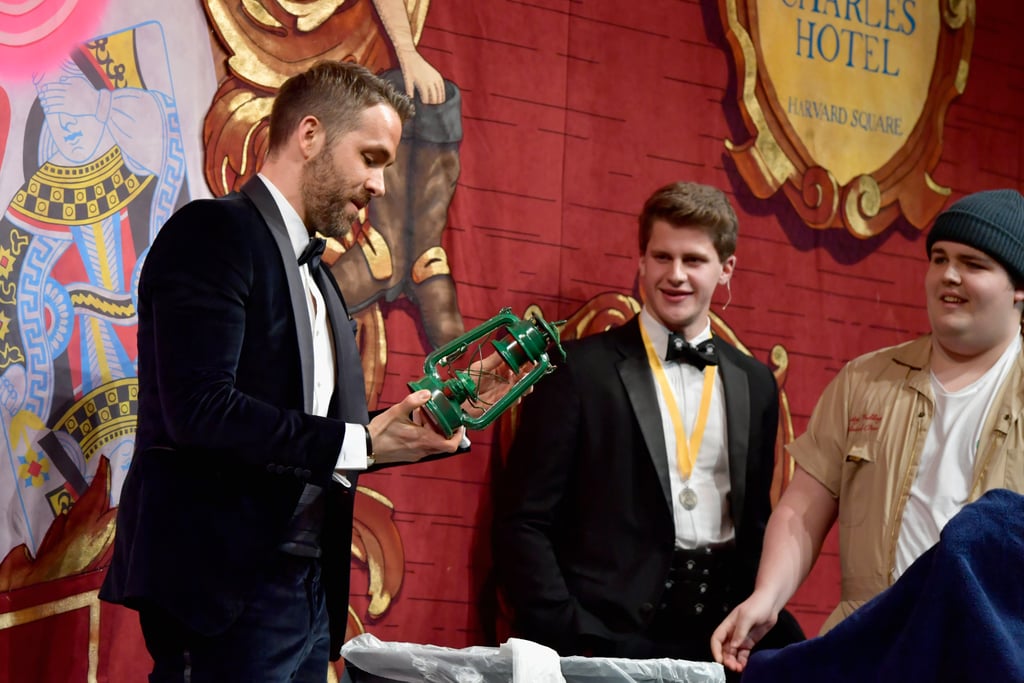 Ryan Reynolds Named Hasty Pudding Man of the Year 2017