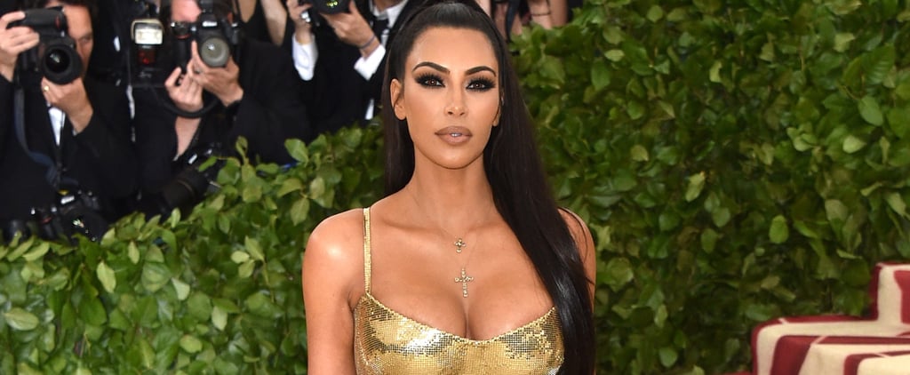 Kim Kardashian Versace Dress at the 2018 Met Gala