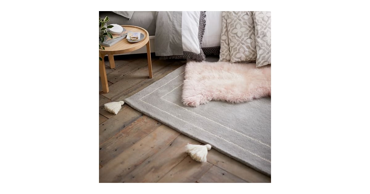 Classic Tassel Rug Best Dorm Essentials From Pottery Barn POPSUGAR