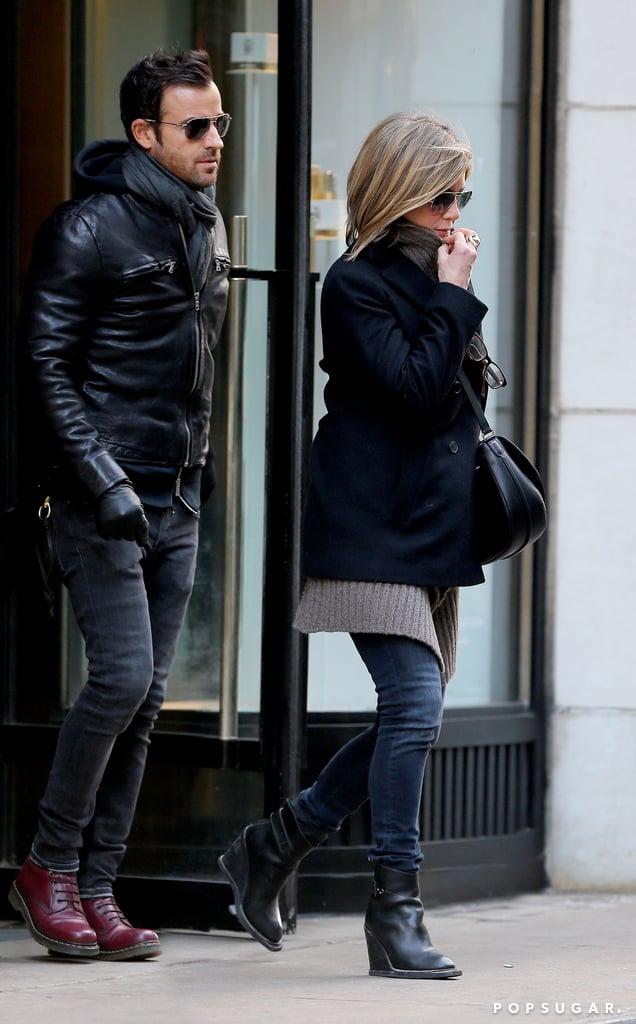 Jennifer Aniston and Justin Theroux in NYC