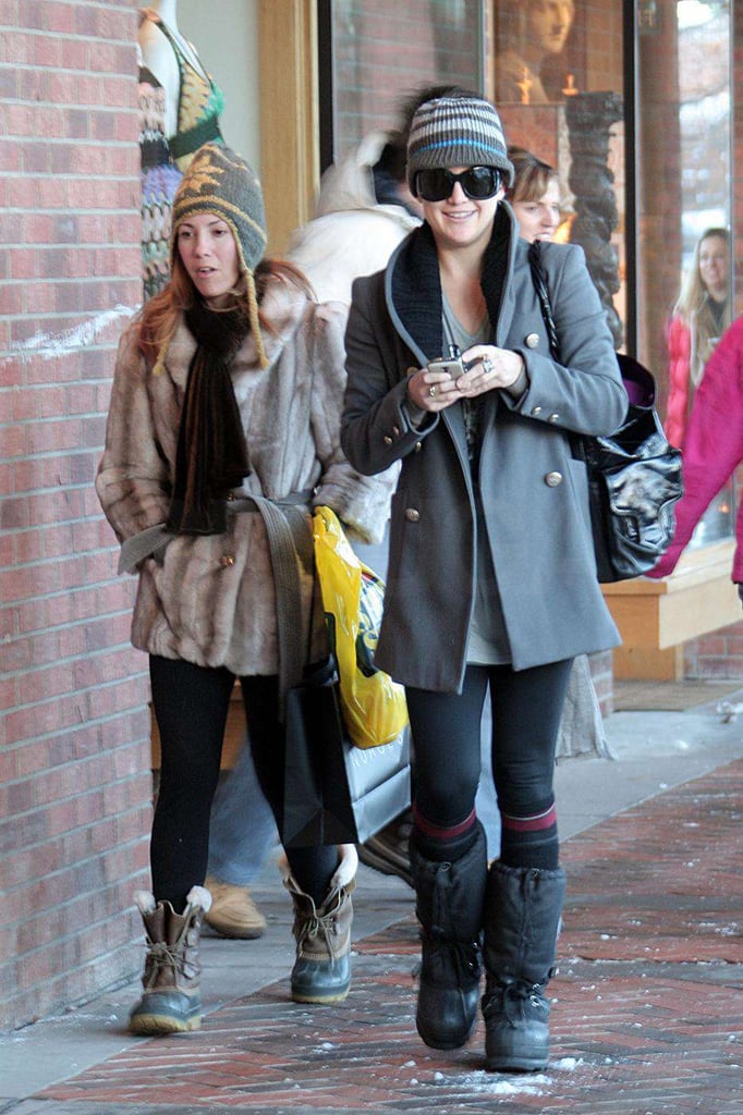 Kate, Goldie and Ryder in Aspen