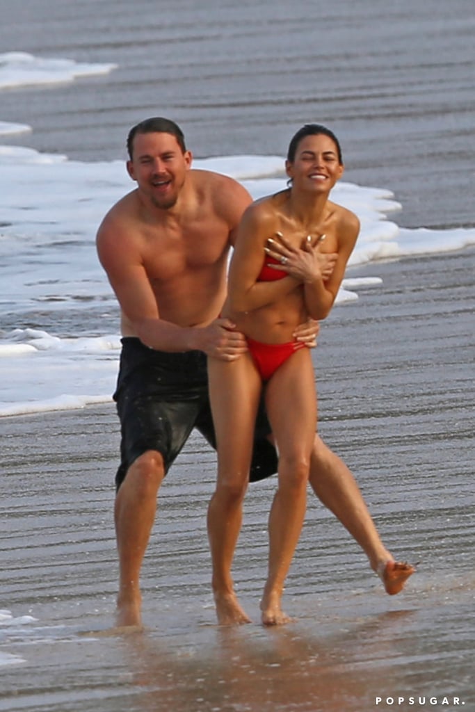 Channing Tatum and Jenna Dewan in Hawaii February 2017