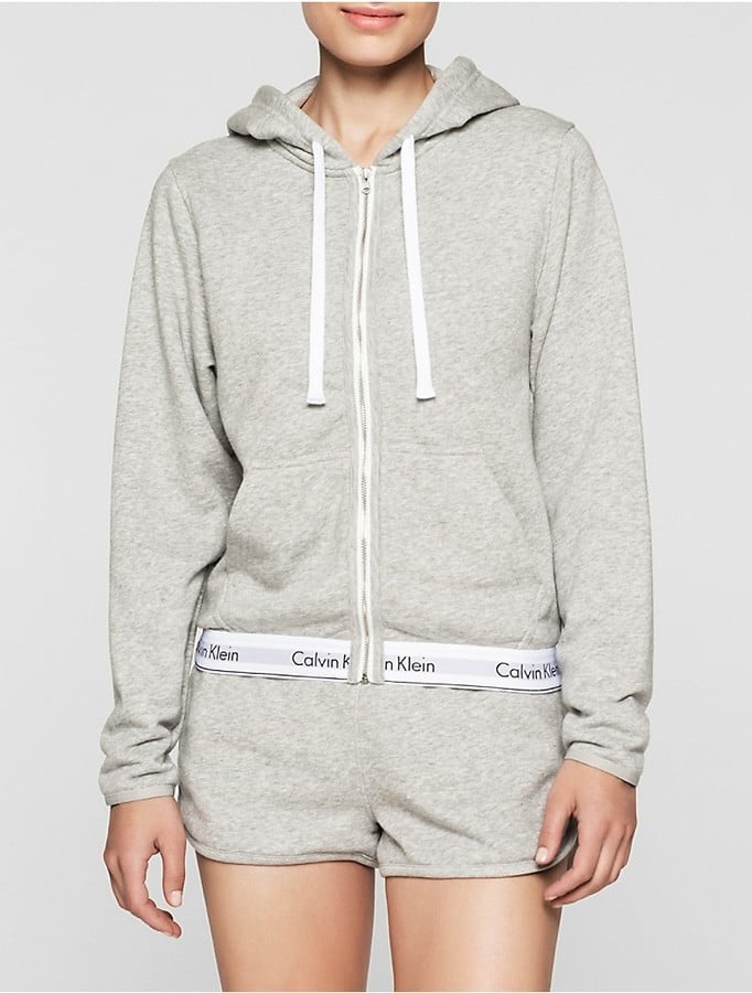 calvin klein beige hoodie