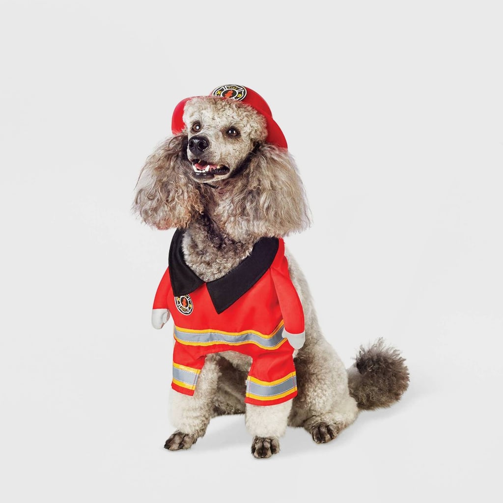 An Adorable Classic: Hyde & EEK! Boutique Firefighter Frontal Dog and Cat Costume