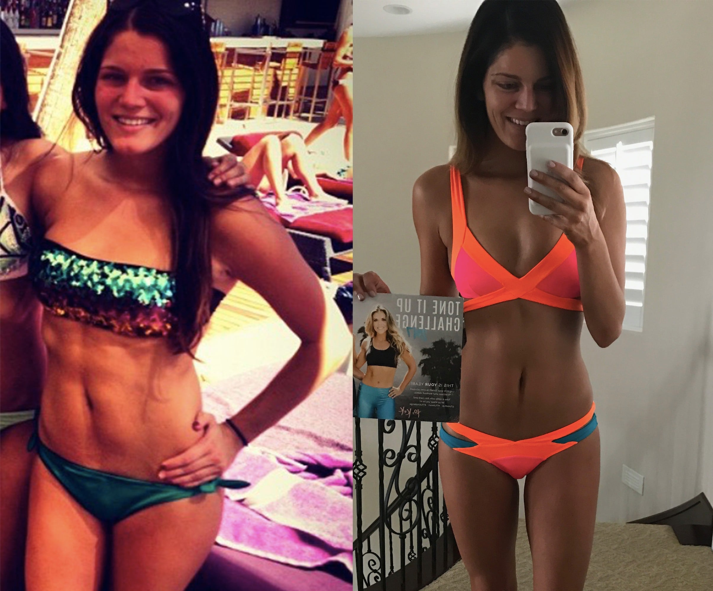 Tone It Up Challenge Review - Instagram Fitness Workout Before and After