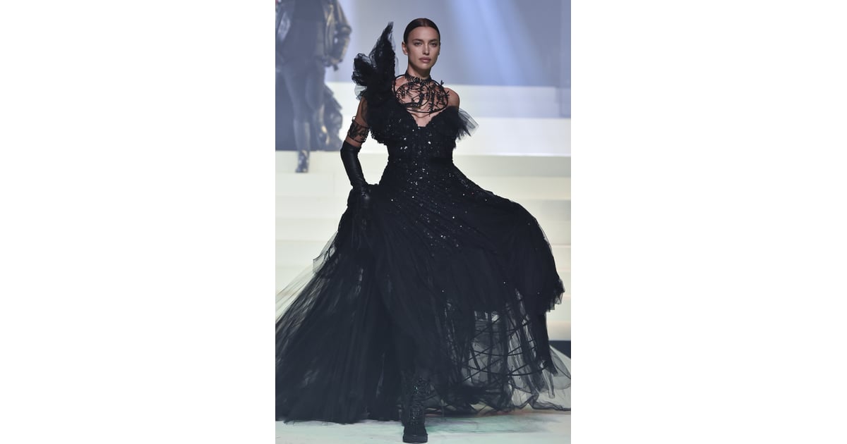 Irina Shayk on the Jean Paul Gaultier Runway | Jean Paul Gaultier's