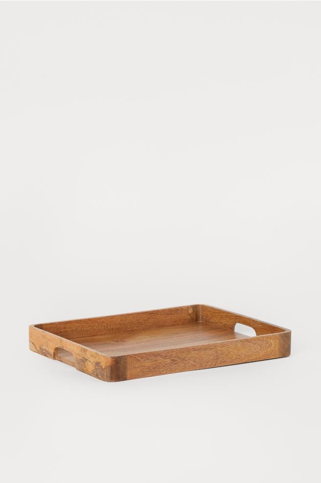 H&M  Wooden Breakfast Tray