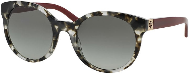 Tory Burch Round Colorblock Sunglasses ($175)