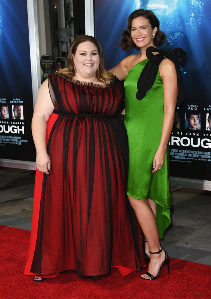 Mandy Moore's Green Dress at Breakthrough Premiere 2019