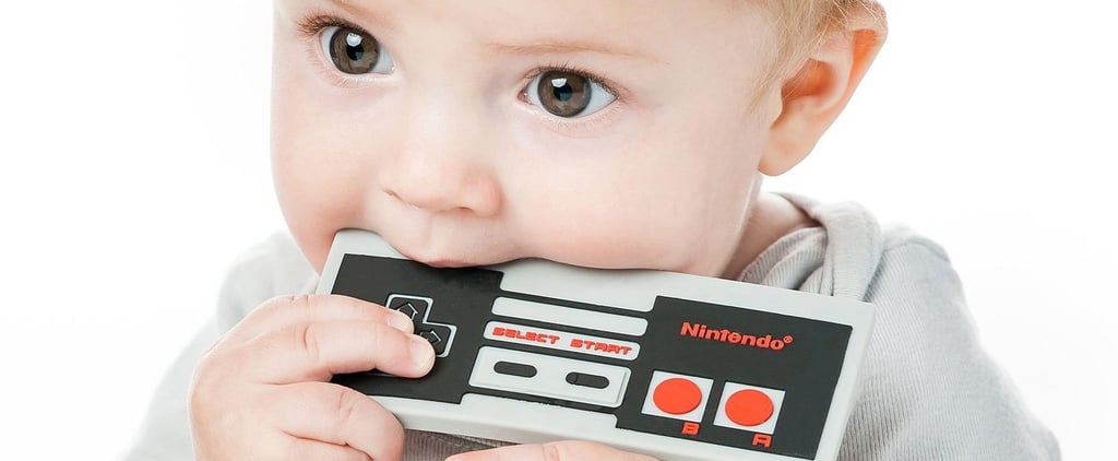 Nintendo NES Controller and Game Boy Silicone Teethers