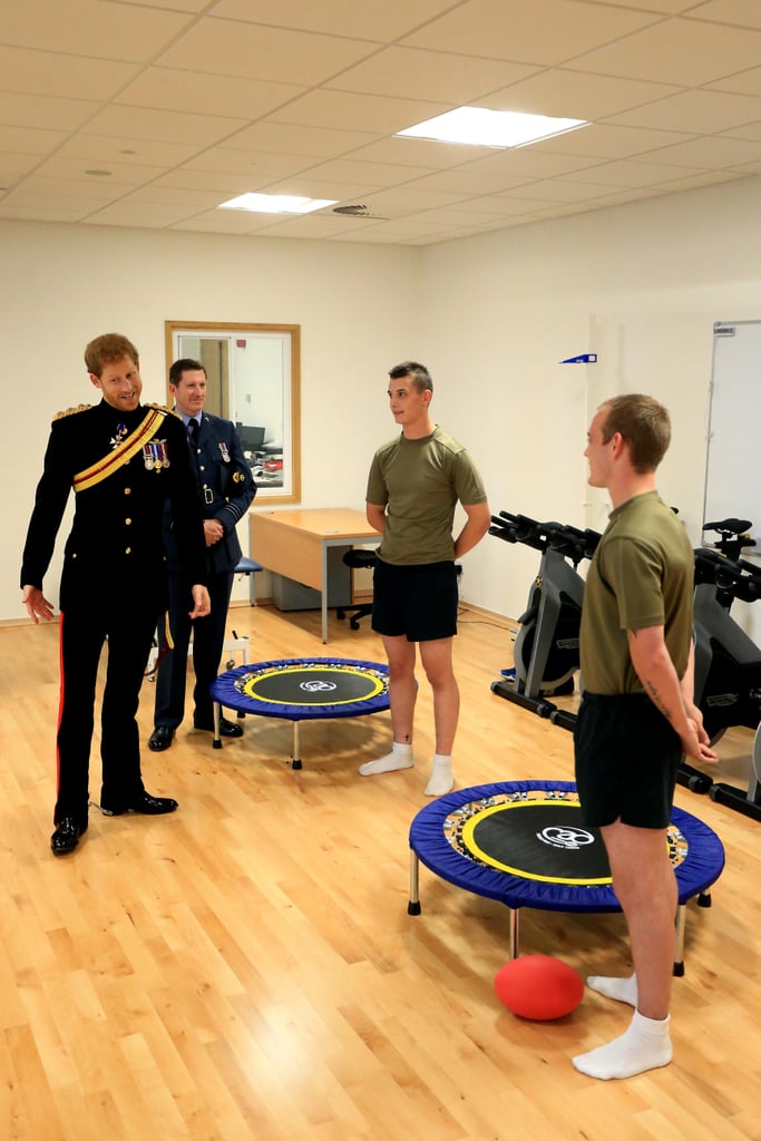 Prince Harry Visiting Suffolk July 2017