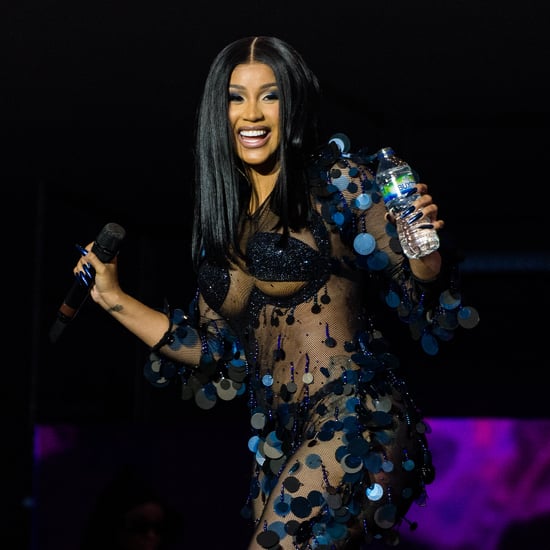 Cardi B and Son Wave at the SZA Concert in New York City