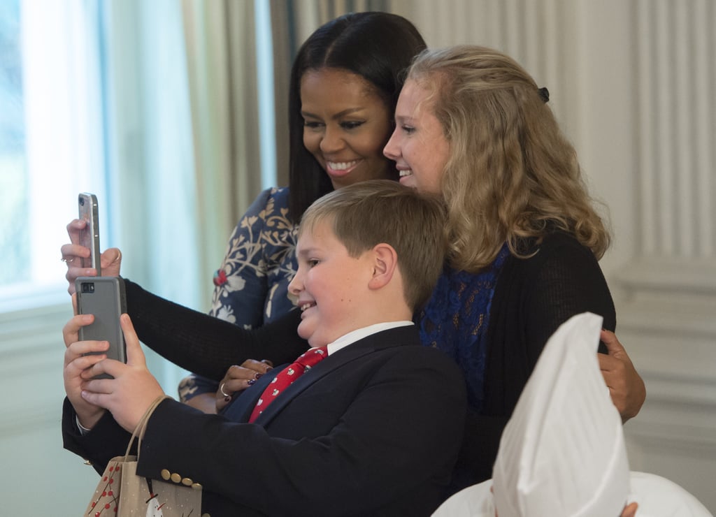 Michelle Obama and Military Families at the White House 2016
