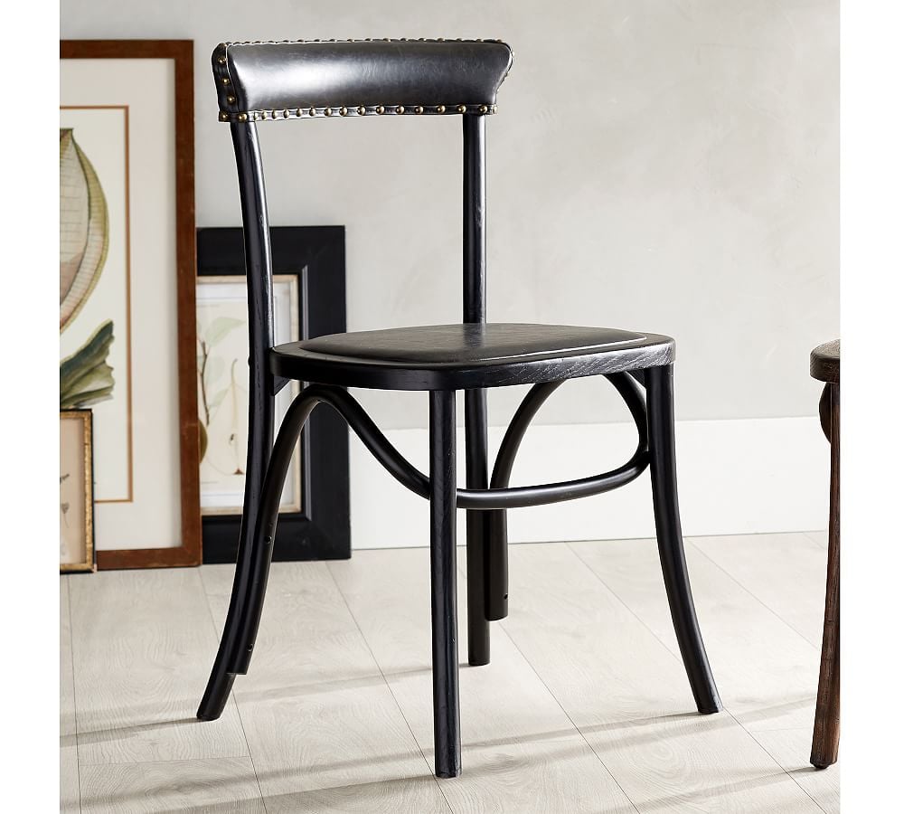 Nailhead dining cheap chairs pottery barn