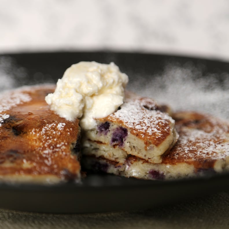 Blueberry Ricotta Pancakes