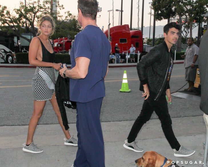 Gigi Hadid and Joe Jonas | Celebrities at Taylor Swift's ...