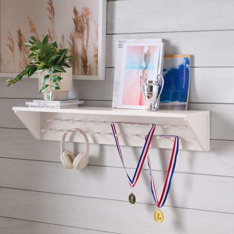 A Shelf For Soccer Trophies