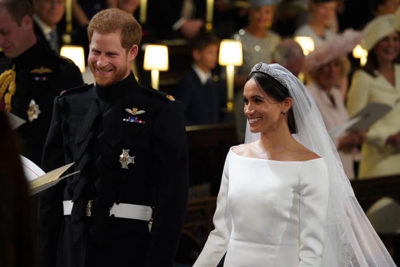 Cost of meghan's wedding dress shop