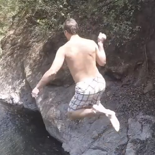 Tom Brady Diving Video