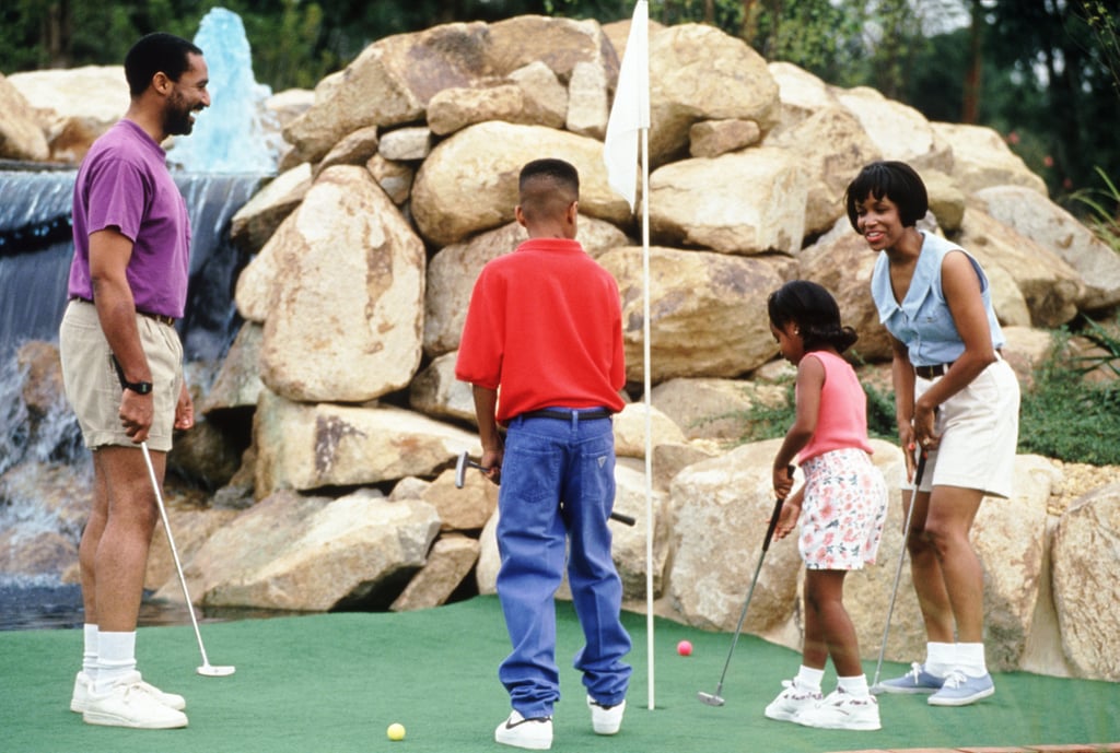Play a round of minigolf.