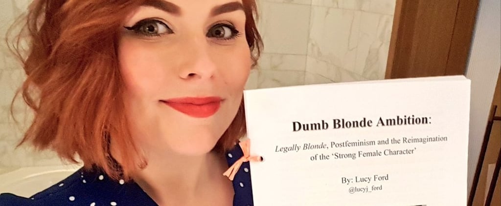 Reese Witherspoon Fan Gives Her Legally Blonde Dissertation
